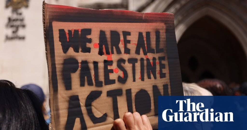 Charlotte Church joins unions and campaigners in opposing ban on Palestine Action | Counter-terrorism policy