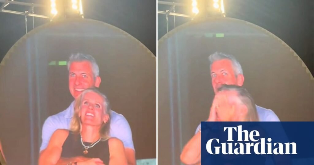 Company says investigation under way into footage of couple at Coldplay gig | US news