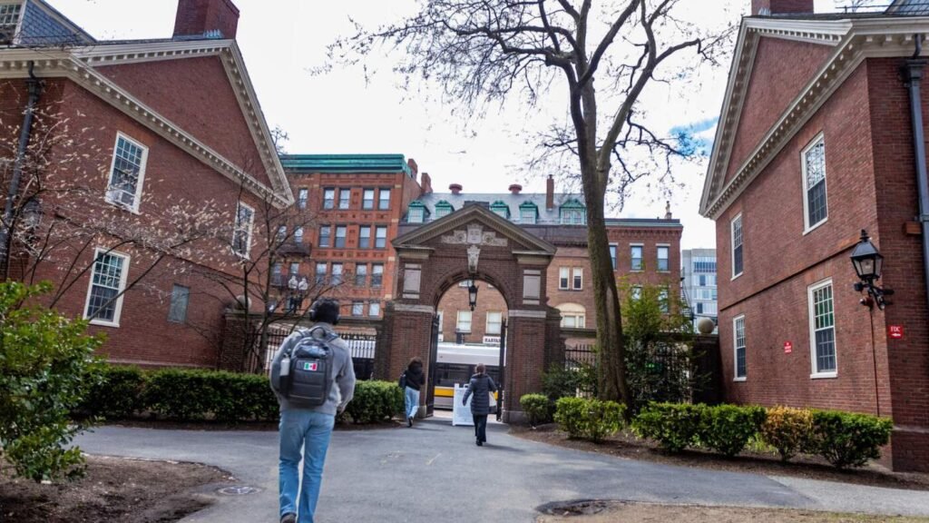 Court hearing in Harvard's lawsuit against Trump : NPR