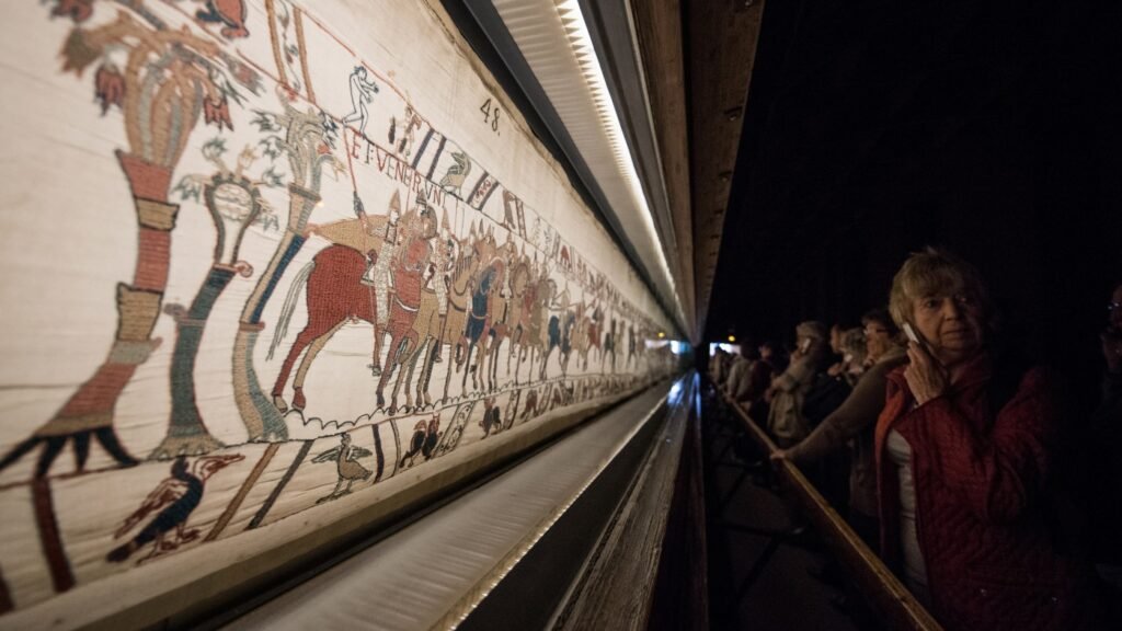 France to loan Bayeux Tapestry to U.K. for first time in 900 years : NPR