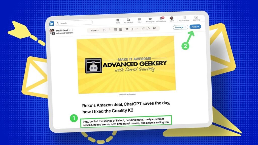How I started my own LinkedIn newsletter for free - in 5 easy steps