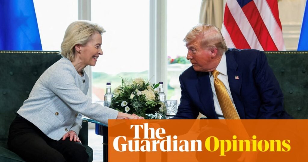 Is this tough US-EU trade deal a triumph for Brexit Britain? Only in leavers’ most delusional fantasies | Polly Toynbee