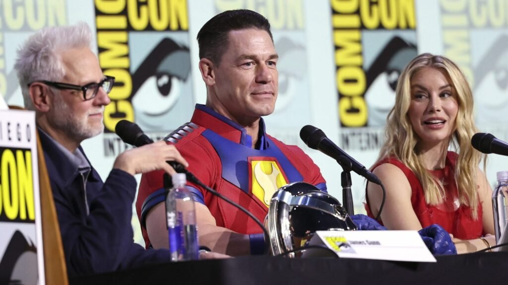 James Gunn Gets Hero's Welcome During Superman Victory Lap at Comic-Con