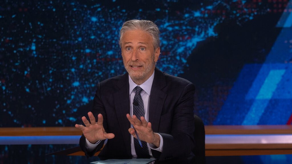 Jon Stewart hosts 'The Daily Show'