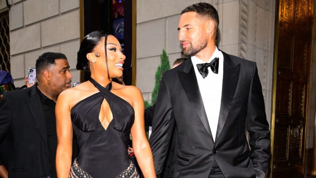 Klay Thompson, Megan Thee Stallion make red carpet debut, confirm relationship