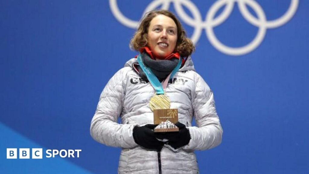 Laura Dahlmeier: Olympic star injured in climbing accident Shubman Gill shakes hands with Ben Stokes