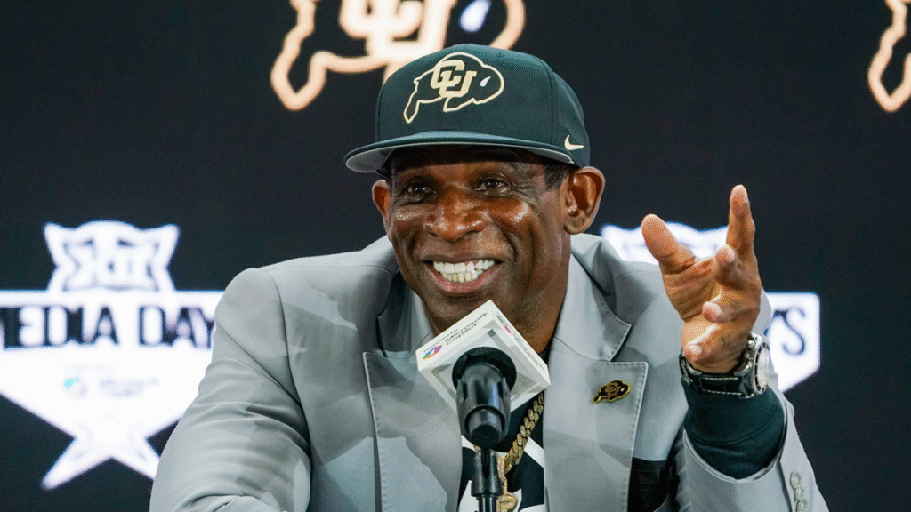 Looking good and living lovely: Deion Sanders reenters spotlight focused on leading revamped Colorado team