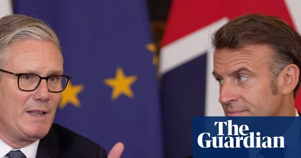 Macron plan to recognise Palestine puts pressure on Starmer to choose a course | Palestinian territories