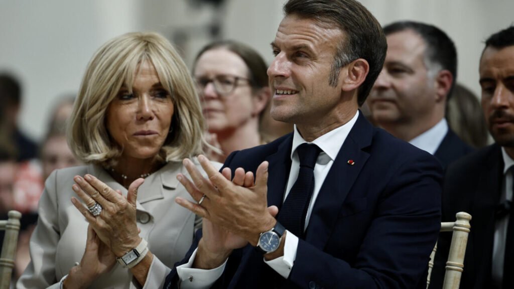 Macrons file defamation suit against US podcaster over transgender rumours