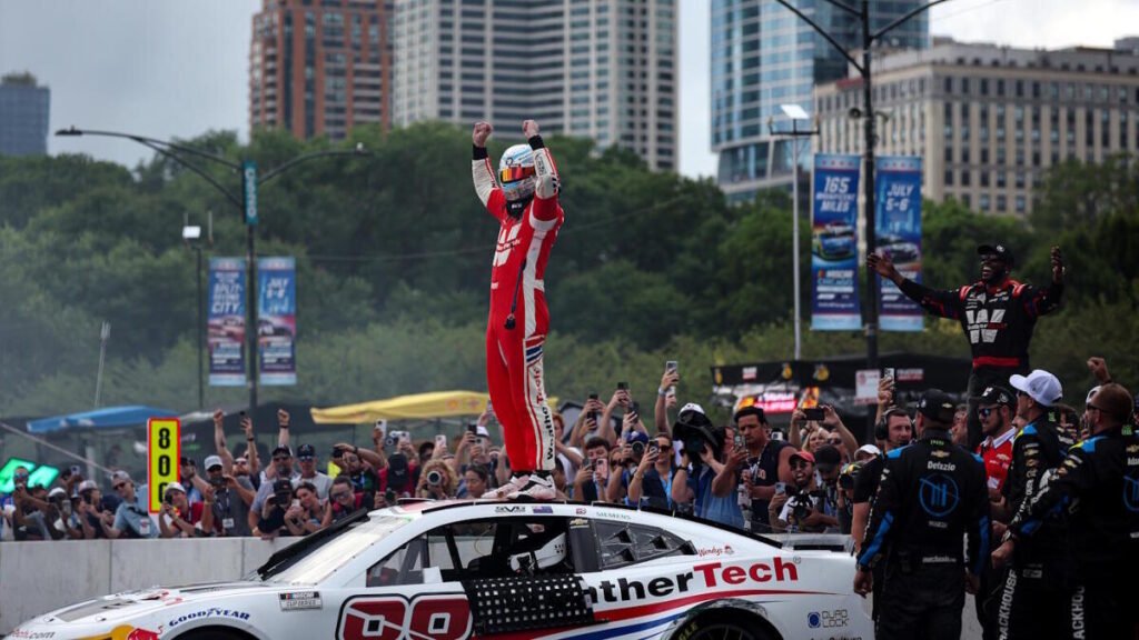 NASCAR Chicago results: Shane van Gisbergen continues his road racing mastery with second win of 2025