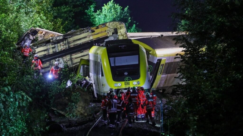 Passenger train derails in Germany, killing three and injuring dozens | Transport News