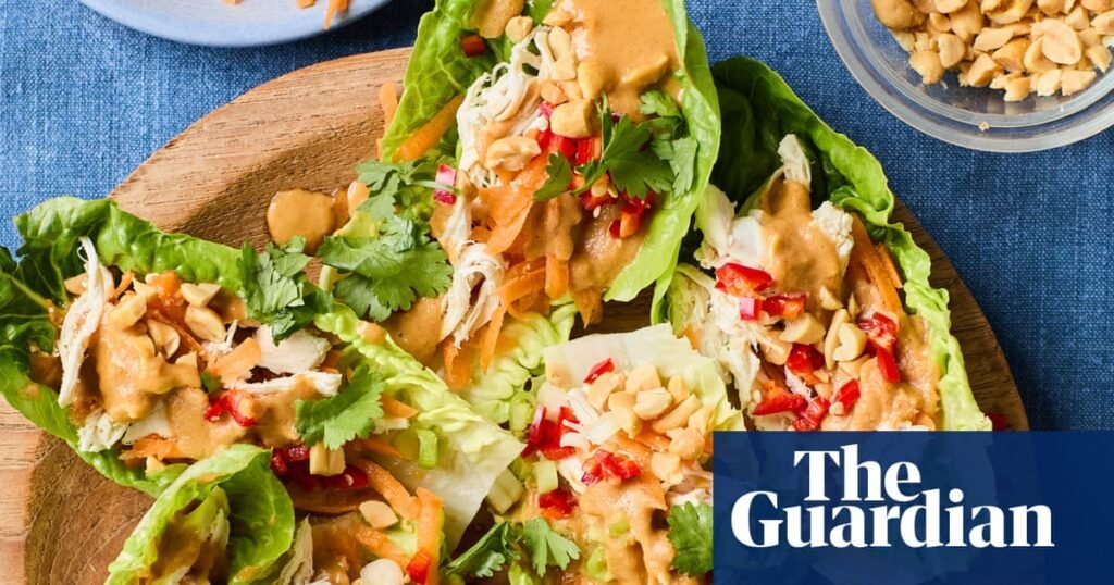 Rukmini Iyer’s quick and easy recipe for lemongrass chicken lettuce wraps | Summer food and drink Rukmini Iyer’s quick and easy recipe for lemongrass chicken lettuce wraps | Summer food and drink