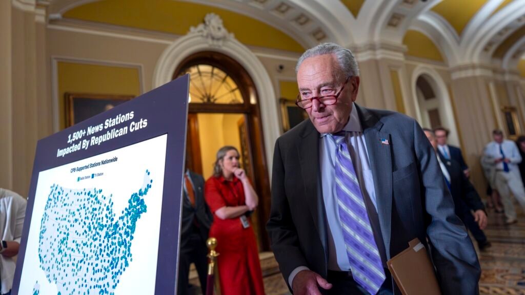 Senate approves Trump administration cuts to public broadcasting and foreign aid : NPR