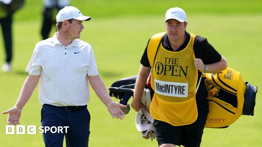 Bob MacIntyre at Royal Portrush