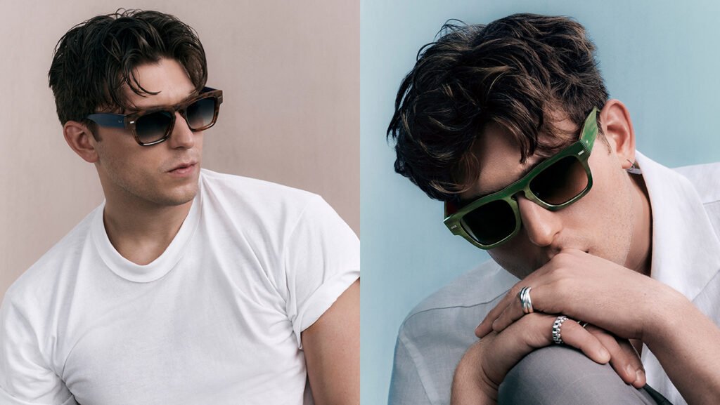 Tom Francis and Morgenthal Frederics Collaborate on Eyewear Collection Tom Francis x Morgenthal Frederics Brando Horn