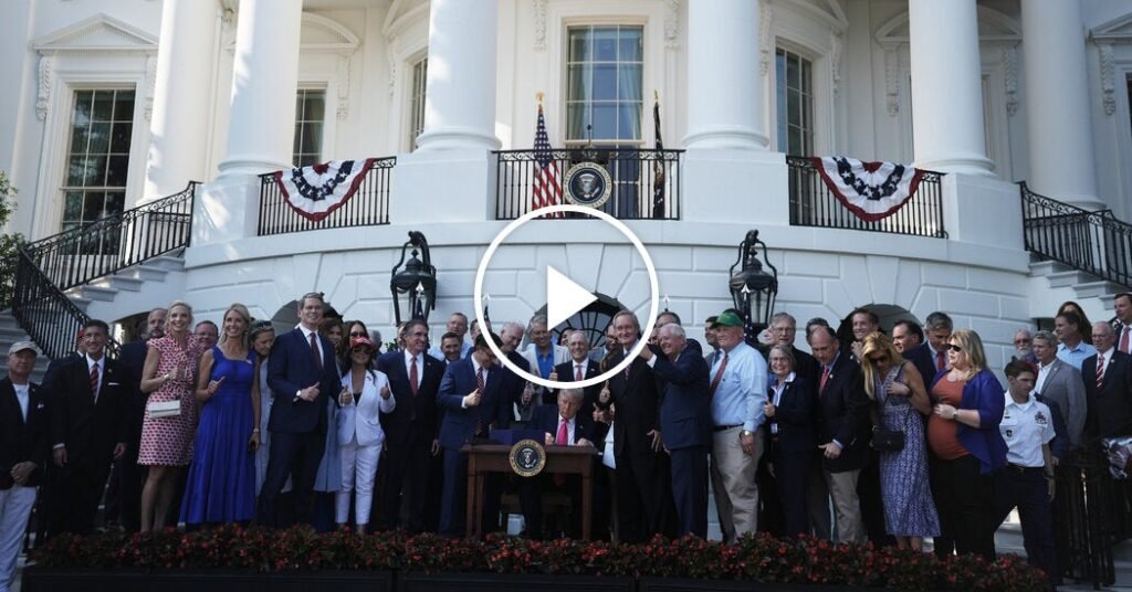 Trump Signs the ‘One Big Beautiful Bill’ Into Law