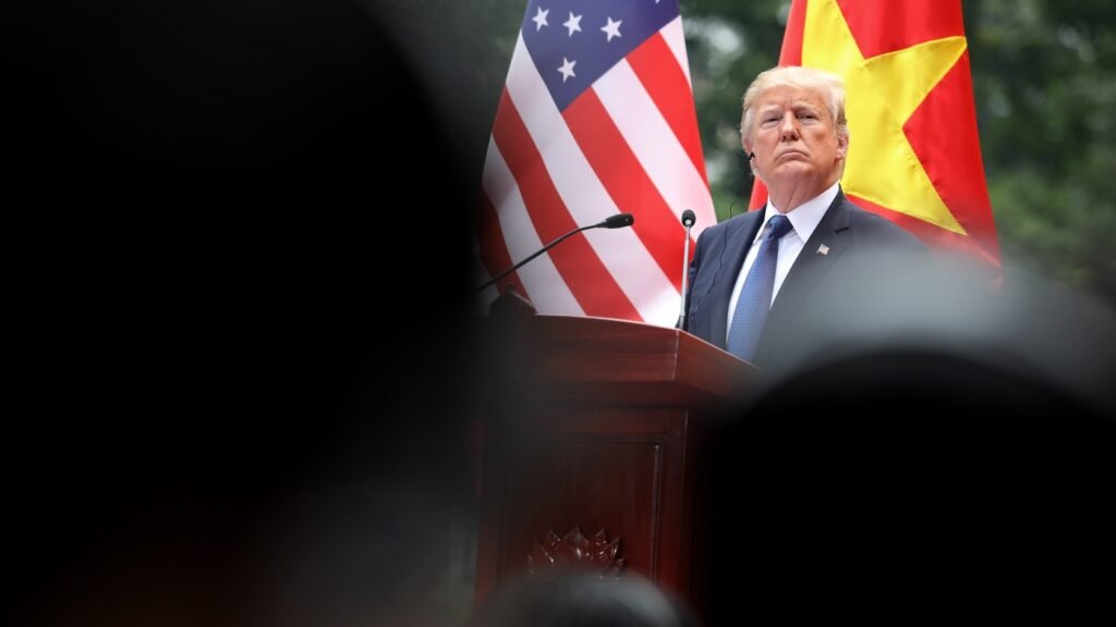 Trump announces trade deal with Vietnam : NPR