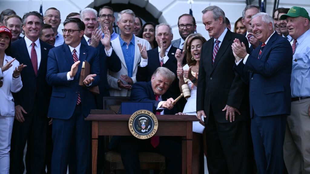 Trump's Big Beautiful Bill Act could be GOP liability in the midterms : NPR