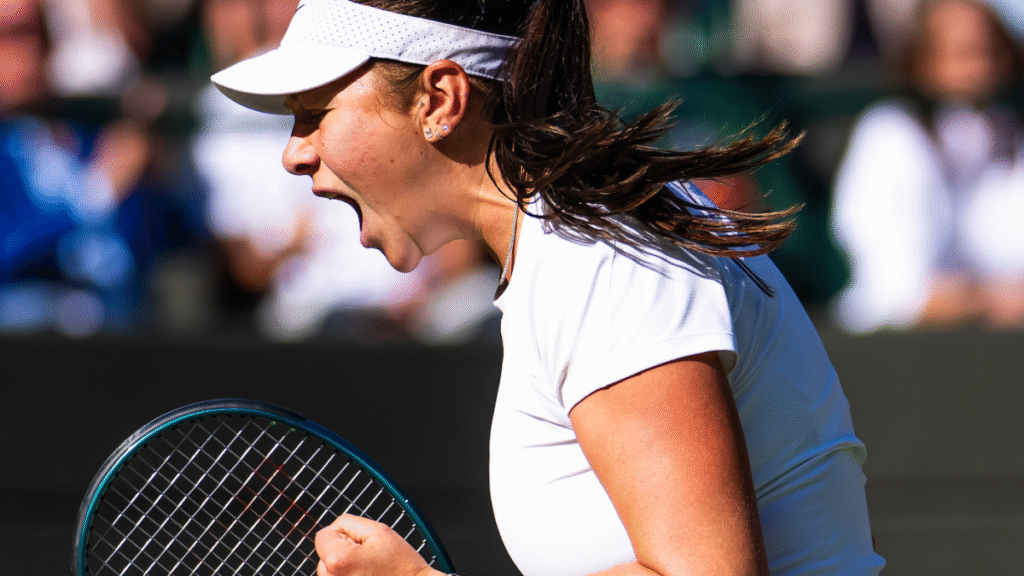 Wimbledon 2025 results: Amanda Anisimova upsets No. 1 Aryna Sabalenka to reach first Grand Slam final