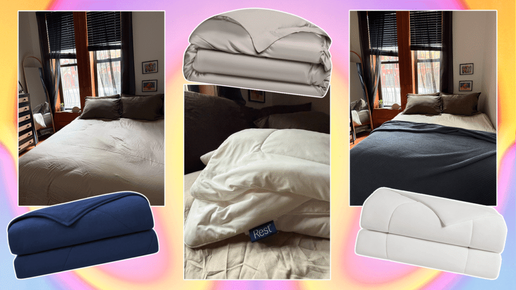 9 Best Cooling Blankets to Stop Waking Up in a Pool of Sweat