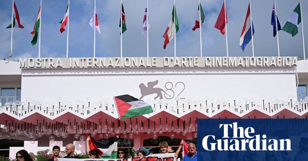 Activists hope to shift Venice film festival’s focus on to crisis in Gaza | Venice film festival Activists hope to shift Venice film festival’s focus on to crisis in Gaza | Venice film festival