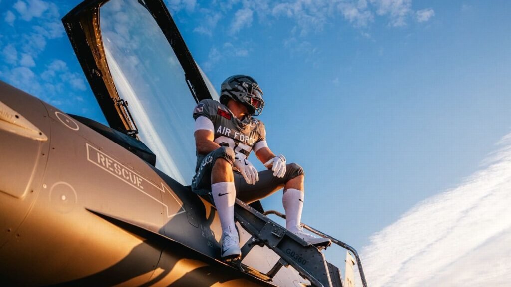 Air Force unveils ‘Air Power Legacy Series’ uniforms to be worn against Navy Air Force unveils 'Air Power Legacy Series' uniforms to be worn against Navy