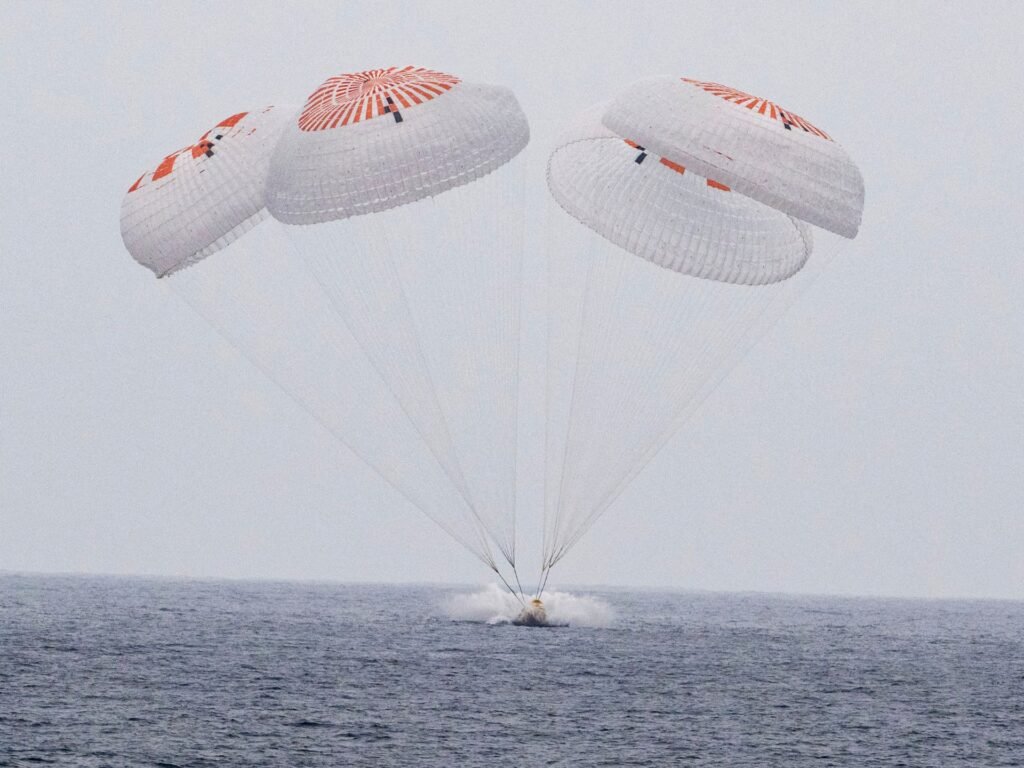 Astronauts return to Earth in SpaceX splashdown after 5-month ISS mission | Space News