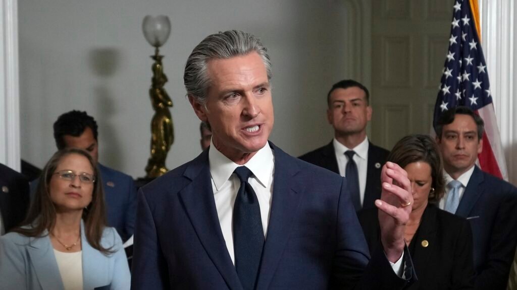 California Democrats release new congressional map : NPR