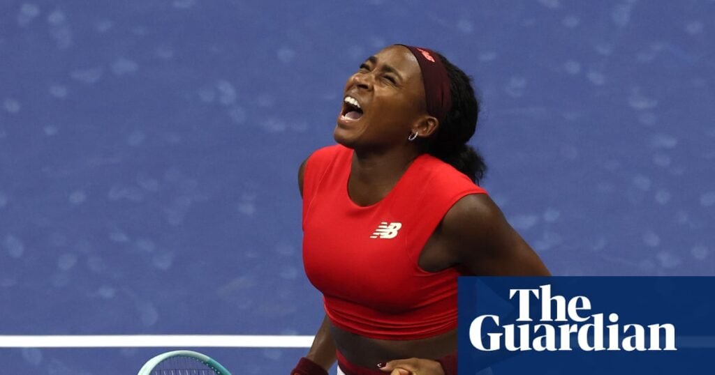Coco Gauff fights through tears and serving woes to reach US Open third round | US Open Tennis 2025