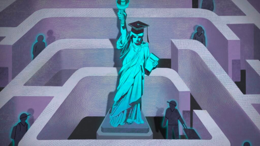 Colleges see a drop in international students under Trump : NPR