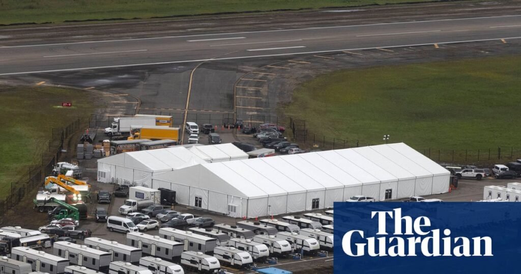 Conservationists hail US judge’s order to halt building at ‘Alligator Alcatraz’ jail | US immigration