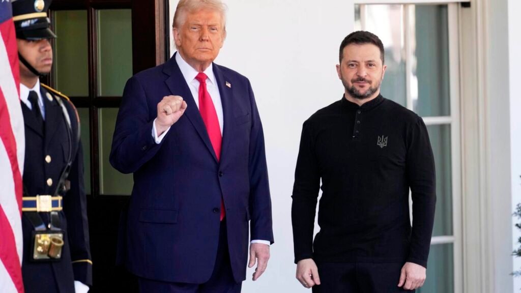 European leaders to join Zelenskyy’s meeting with Trump : NPR European leaders to join Zelenskyy's meeting with Trump : NPR