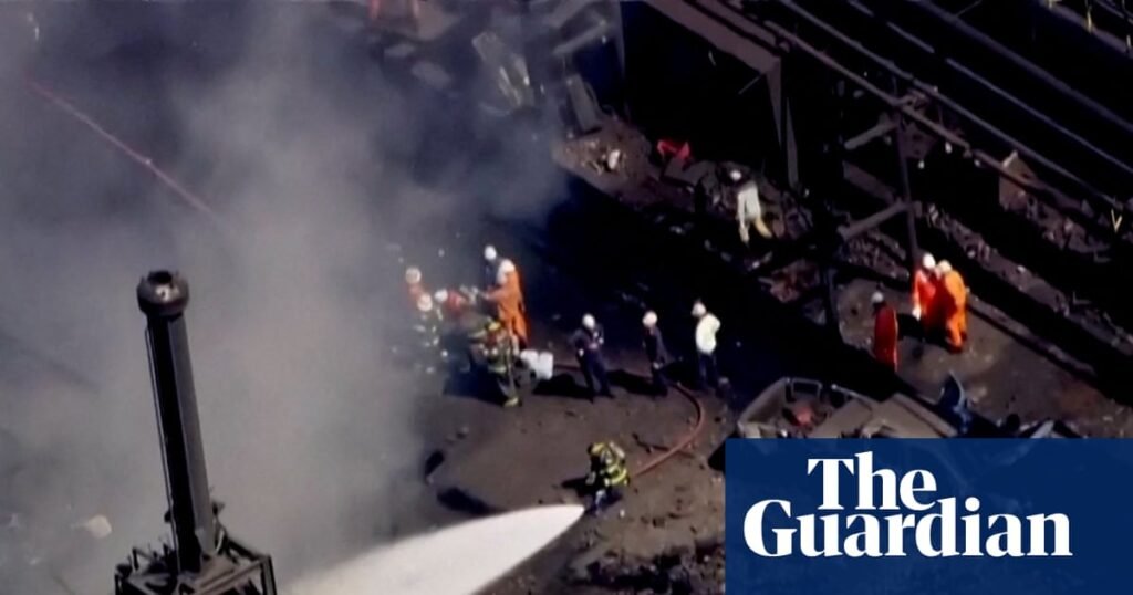 Explosion ‘like thunder’ at Pennsylvania US Steel plant leaves two dead | Pennsylvania Explosion ‘like thunder’ at Pennsylvania US Steel plant leaves two dead | Pennsylvania