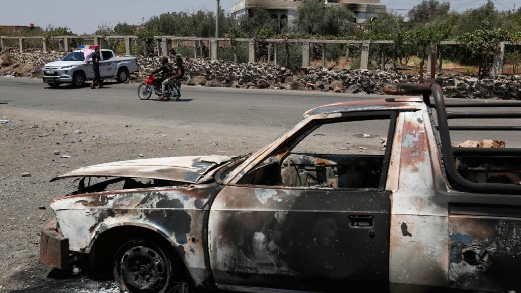 Fresh clashes break out in Syria as government struggles : NPR