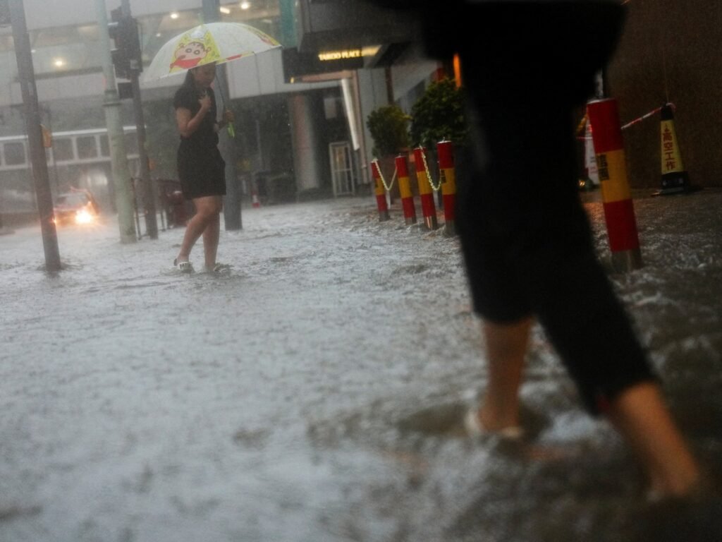 Hong Kong battles floods amid heaviest August rainfall since 1884 | Floods News