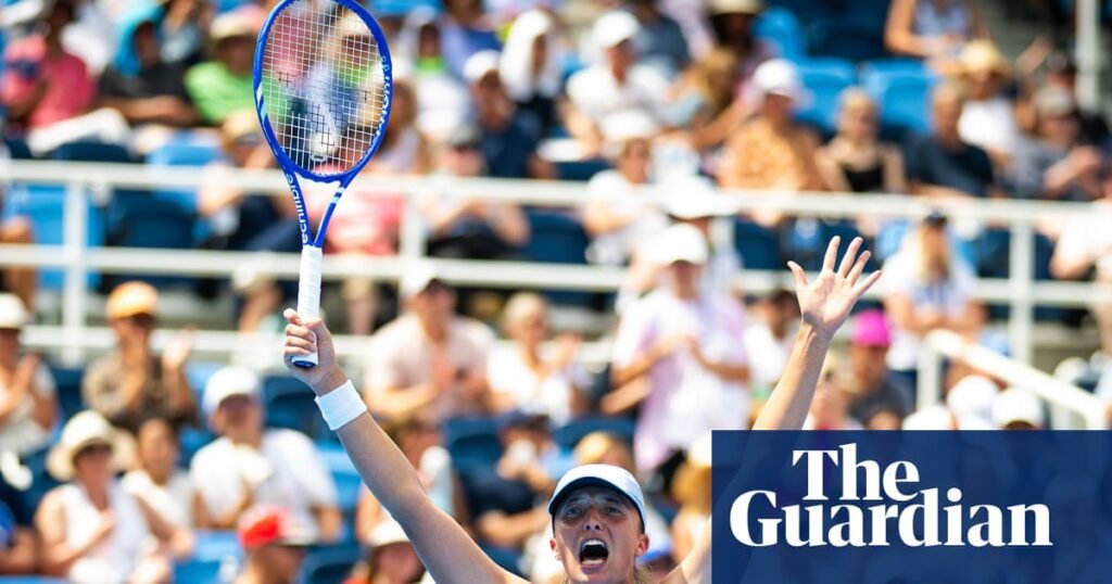 Iga Swiatek powers into first Cincinnati final with battling win over Rybakina | Tennis