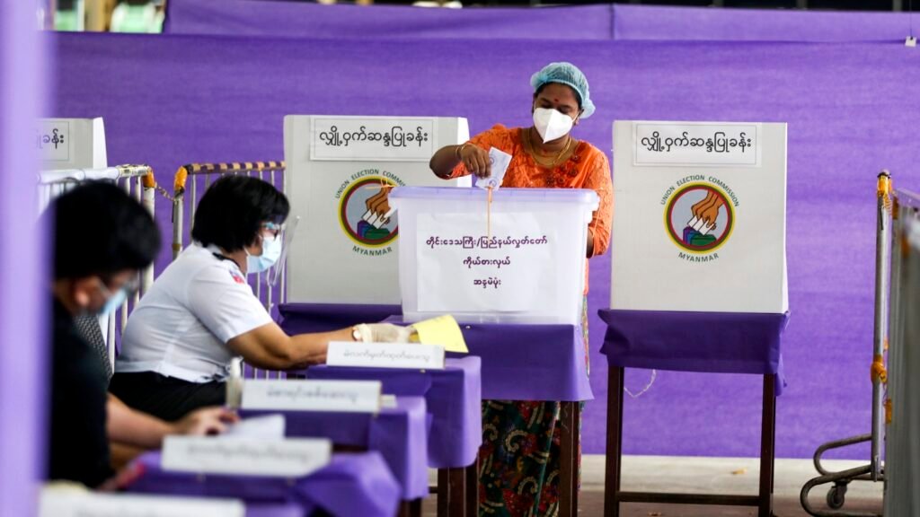 Myanmar to hold first general election since 2021 coup amid ongoing civil war : NPR
