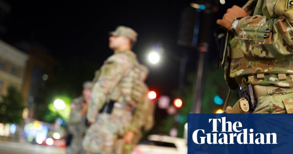 National guard start carrying firearms in DC as Trump says Chicago may be next | Washington DC