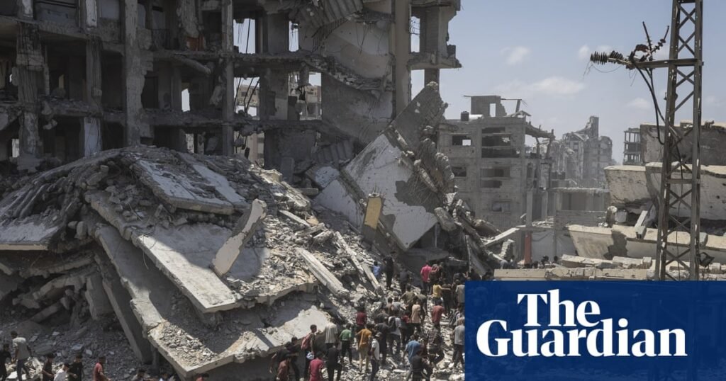 Outrage at Israeli plan to take over Gaza City that could displace 1m Palestinians | Israel-Gaza war