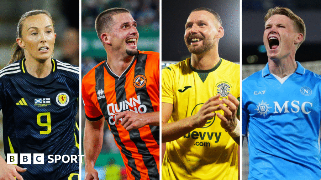 The day Scottish football could feel good about itself BBC Sport's FPL experts in one image