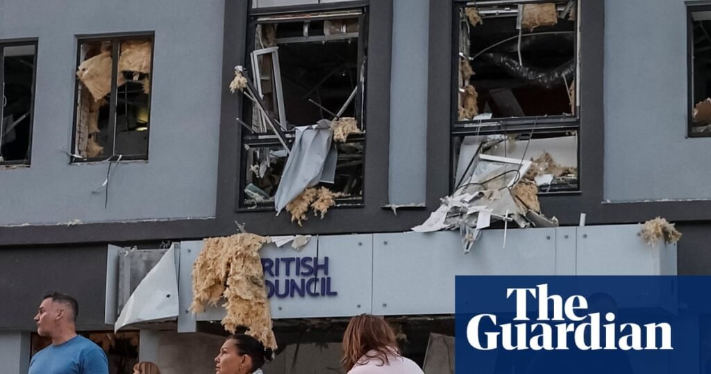 UK and EU summon Russian envoys after Kyiv offices damaged in strikes | Foreign policy UK and EU summon Russian envoys after Kyiv offices damaged in strikes | Foreign policy
