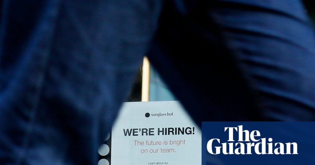 US adds just 73,000 jobs in July amid pressure from Trump’s trade war | US unemployment and employment data US adds just 73,000 jobs in July amid pressure from Trump’s trade war | US unemployment and employment data