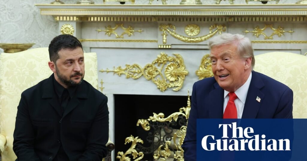 Ukraine talks: Trump arranging Zelenskyy-Putin meeting as European leaders push for US security guarantees | US foreign policy
