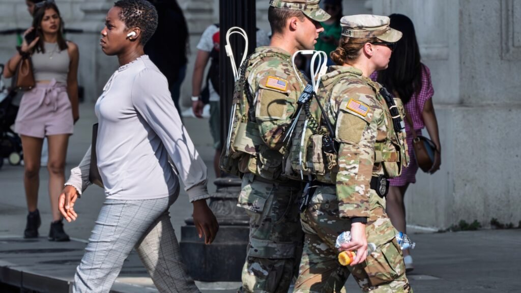 White House claims of D.C. police chief power, but capital leaders push back : NPR