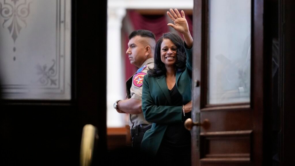 Why Nicole Collier is sleeping at the state Capitol : NPR