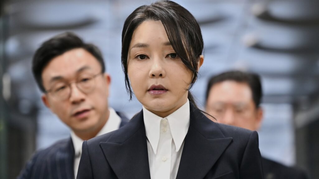 Wife of South Korea's jailed ex-President Yoon arrested : NPR