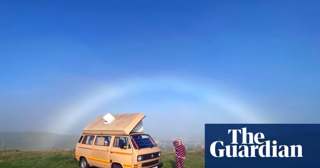 ‘I didn’t want to miss this crazy-looking ghost rainbow’: Bobby Beasley’s best phone picture | Photography