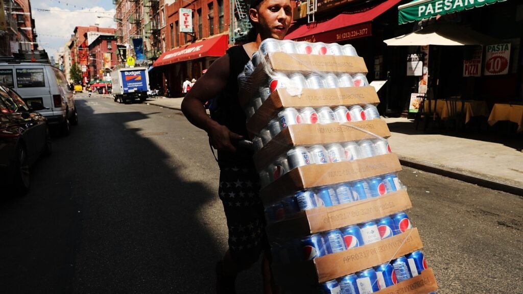 Americans consume more sugar when it’s hot outside, study finds : NPR