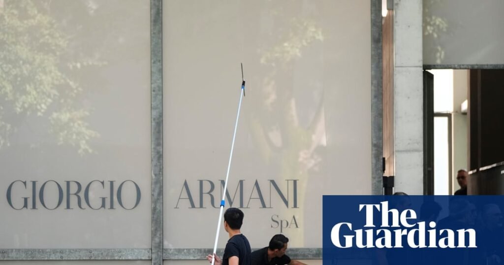 Crowds gather outside Giorgio Armani’s Milan HQ to pay respects before funeral | Armani