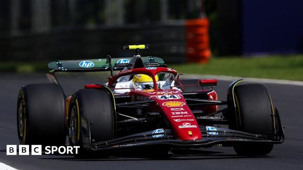 Italian Grand Prix: Lewis Hamilton leads Ferrari one-two in Monza first practice Great Britain's Lando Norris driving the McLaren MCL39 Mercedes on track during practice ahead of the F1 Grand Prix of Netherlands at Circuit Zandvoort. Photo by Alastair Staley